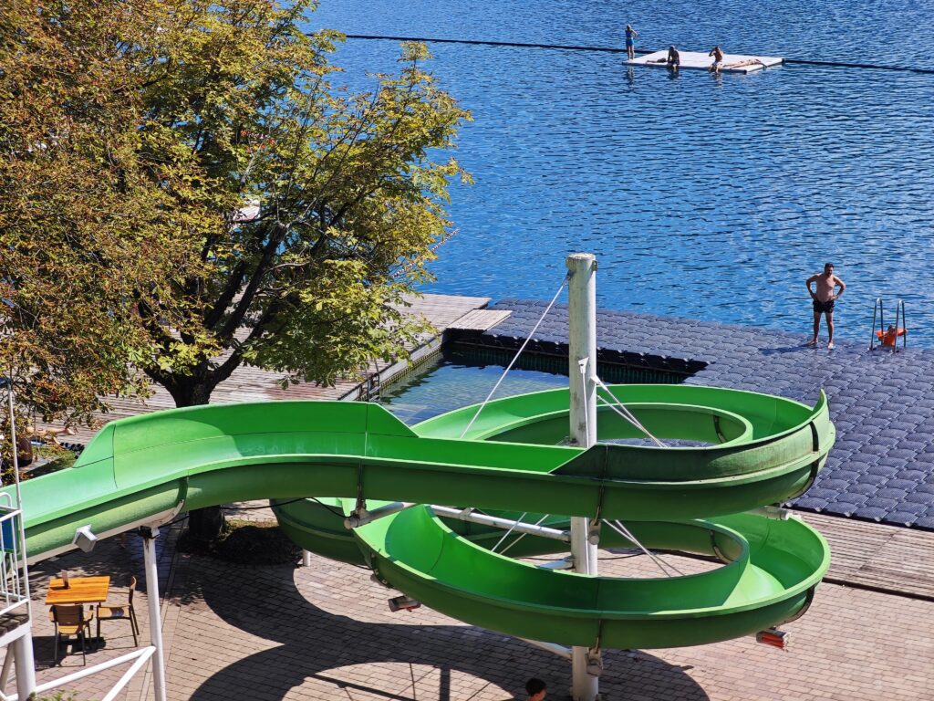 Strandbad Bled - Grajsko kopalisce am Bleder See